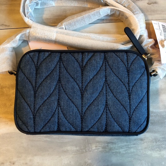 Kate Spade Briar Lane Quilted Denim Kendall Bag - Picture 6 of 9